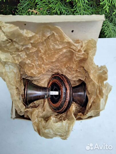 Ручки дверные медные, СССР