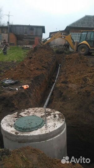 Сливная яма / септик / кессон