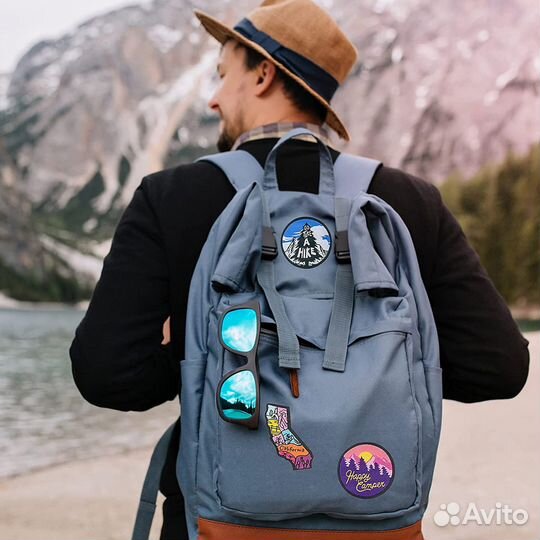 Нашивки на одежду набор в путешествие термонашивки