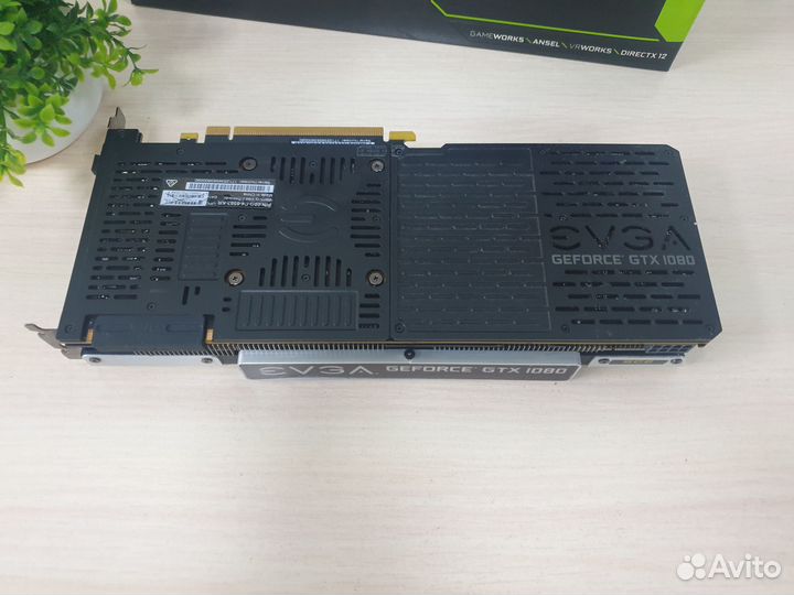 Видеокарта (evga, nvidia, GTX 1080, 8Gb, gddr5X, 2