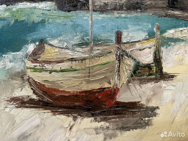 Бронь. Картина маслом. Холст на картоне 30/40