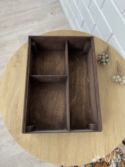 Коробка подарочная деревянная