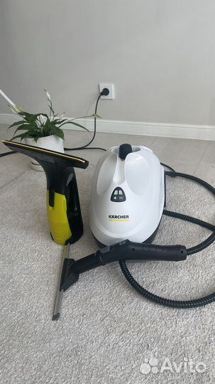 Аренда пароочистителя и стеклоочистеля Karcher