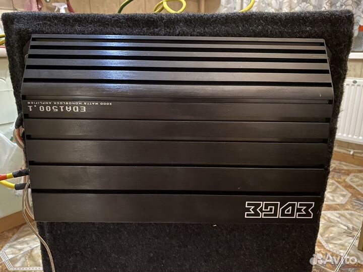 Сабвуфер и усилитель бу