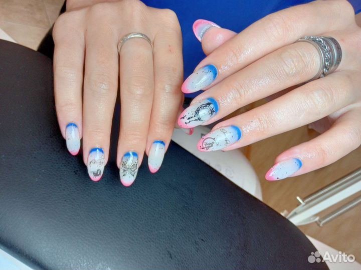 Маникюр с покрытием гель-лаком