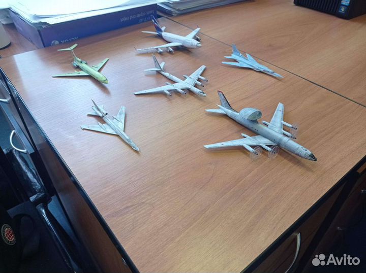 Модель самолёта Ту-126 