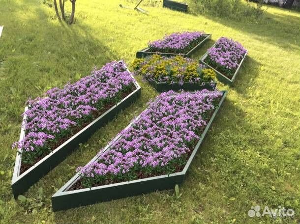 Клумбы и грядки для огорода