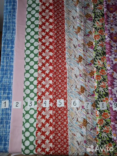 Ткань хлопок СССР