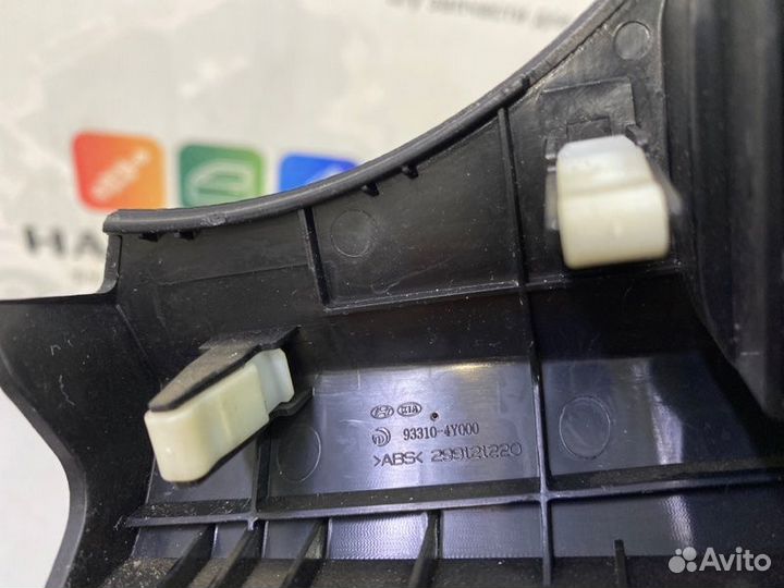 Накладки на торпедо боковые левые Kia Rio 3 седан