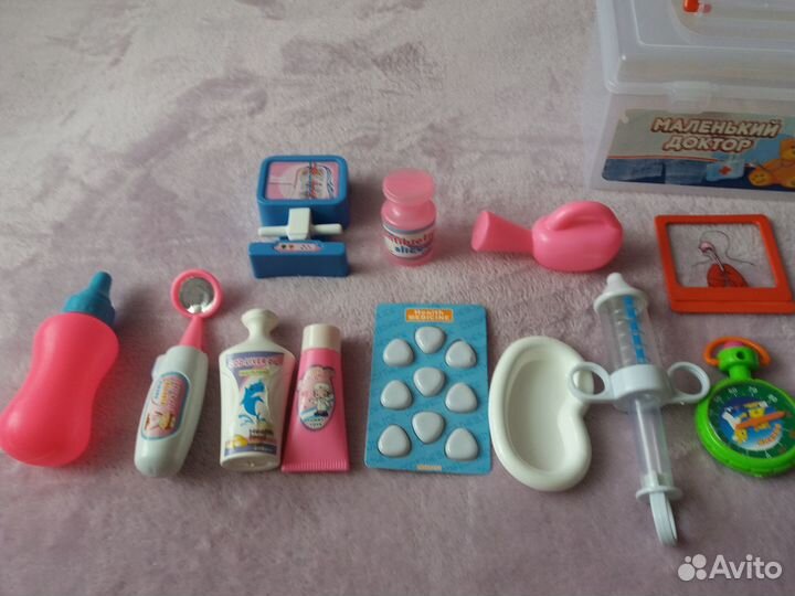 Игровой набор Доктор, Деревянная шнуровка 