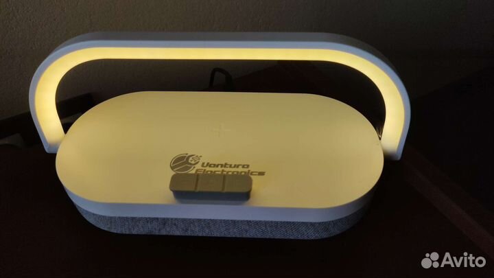 IGaur ночник + колонка + беспроводная зарядка