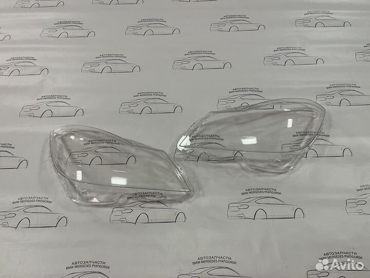 Комплект стекол фар Mercedes W204 рестайлинг