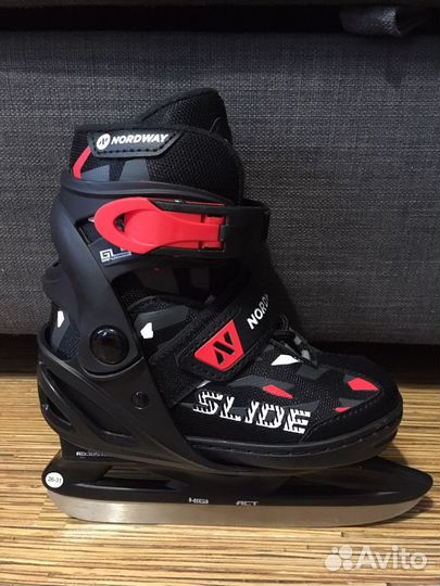 Коньки детские раздвижные 26-31