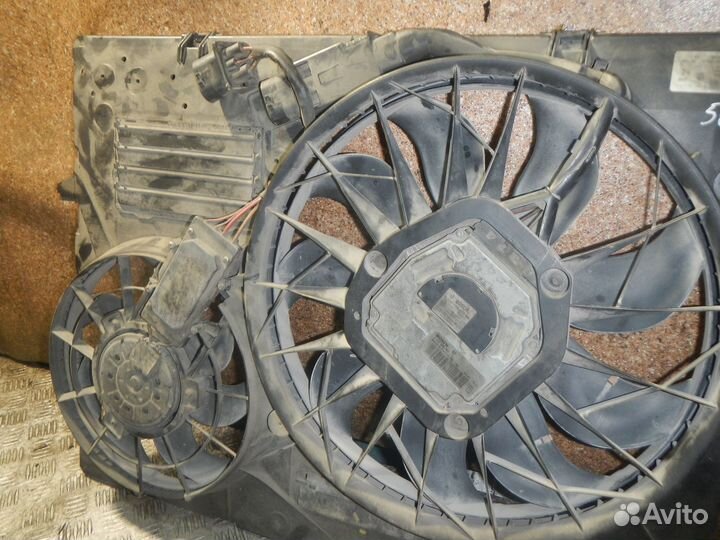 Б/У Б/У Диффузор вентилятора, Audi (Ауди) -Q7 (4L)