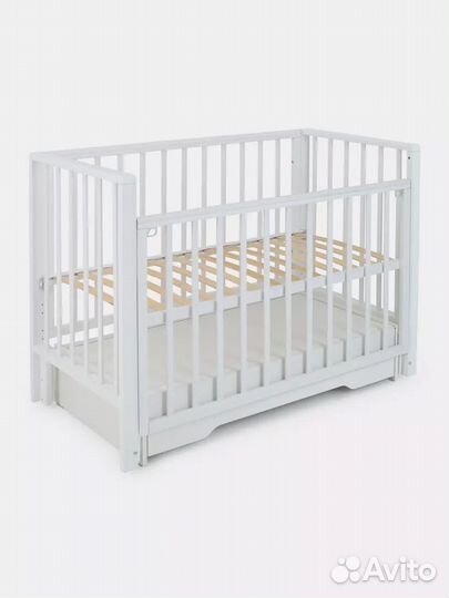 Детская кроватка Rant Bergen с маятником и ящиком