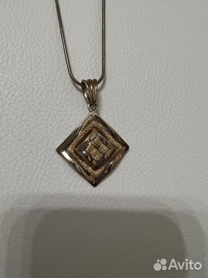 Серьги с подвеской