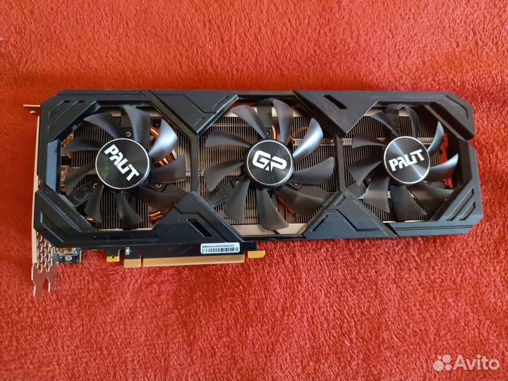 Видеокарта palit RTX2080 super GP 8G