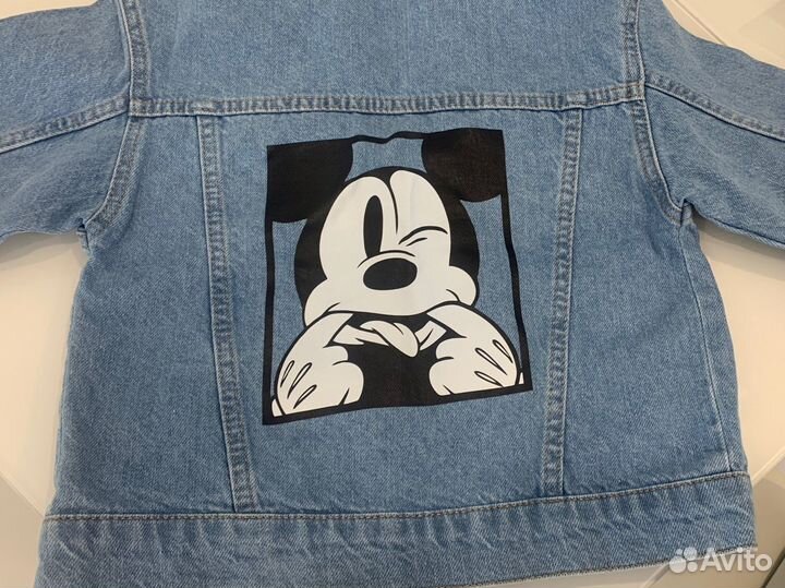 Куртка джинсовка zara новая 104