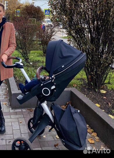 Коляска stokke xplory черная