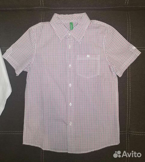 Рубашки, рост 134, 130 см. Новые