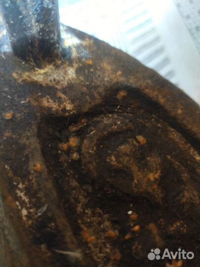 Утюг чугунный старинный