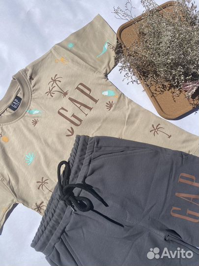 Костюм летний на мальчика футболка шорты