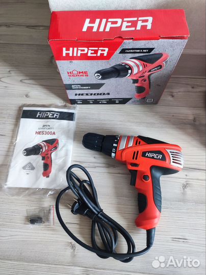 Дрель шуруповёрт Hiper
