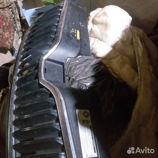Решетка бампера на skoda octavia a7