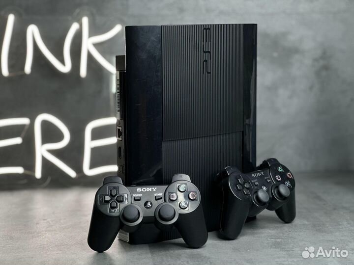 Sony PS3 500GB + Геймпад