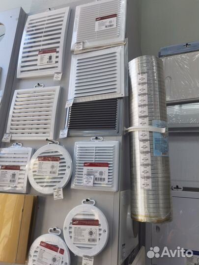 Вентиляторы, каналы, решетки