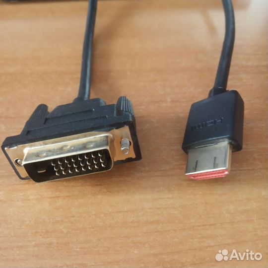 Кабель для компьютера DVI совместимый hdmi 1,5 м