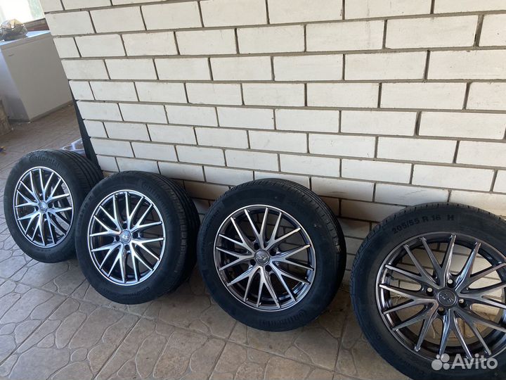 Комплект летней резины r16с дисками