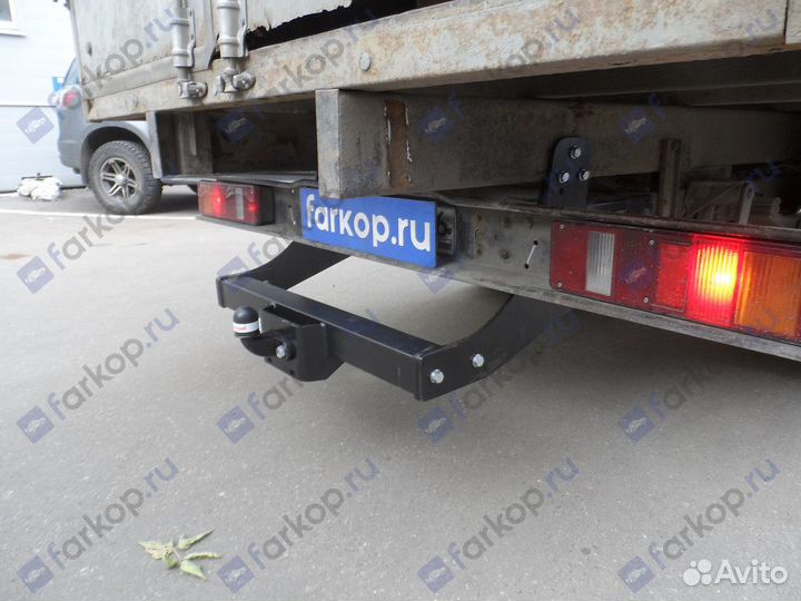 Фаркоп Oris для Gaz Газель 3302 1994, (глушитель в