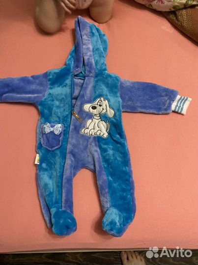 Детская одежда от 0 до 2 лет 2 пакета