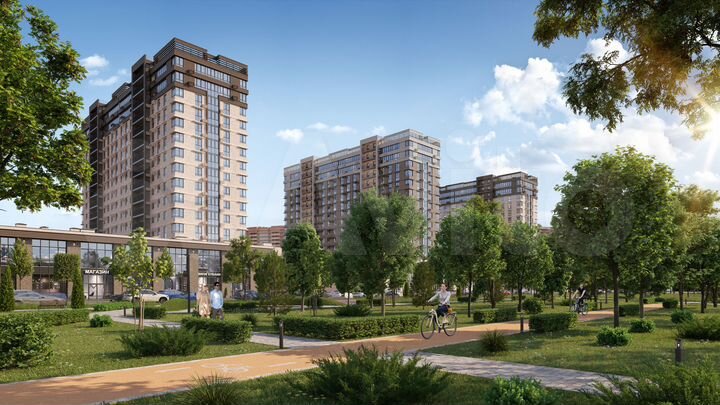Квартира-студия, 21,7 м², 2/16 эт.