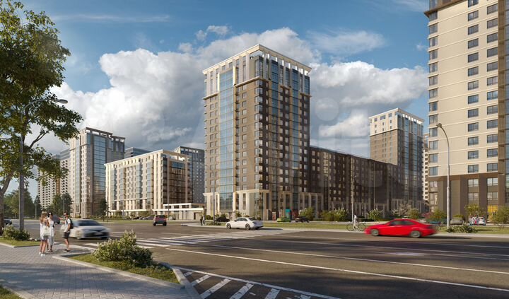 Квартира-студия, 29,1 м², 16/18 эт.