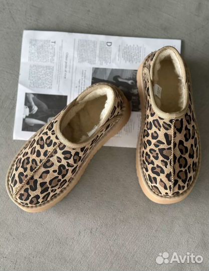 Угги женские леопардовые