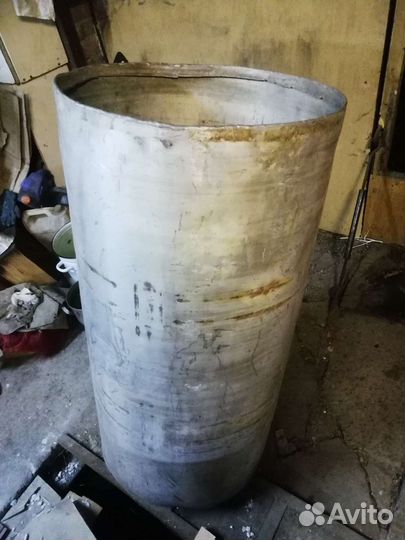 Алюминиевая бочка 250 л