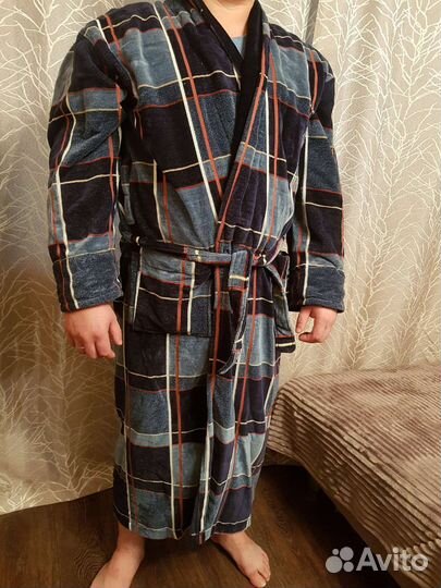 Мужской махровый халат