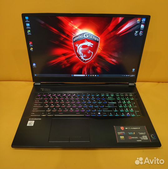 Msi Leopard 17 i7-10750h/32gb/RTX 2070