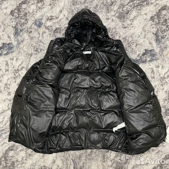 Пуховик zara moncler