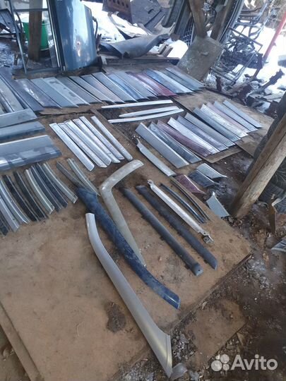 Молдинги накладки на двери ваз 2114