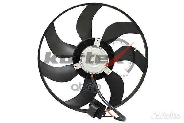 Вентилятор радиатора с резистором Chevrolet Cruze