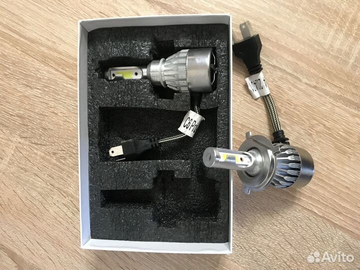 Диодные лампы h4