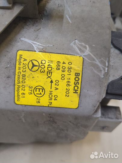 Фара (передняя) Mercedes C W203, 2000