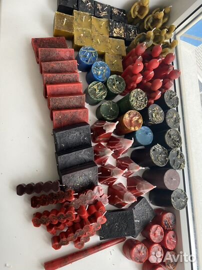 Свечи восковые Любовные