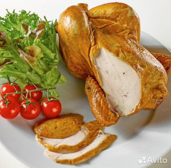 Курица копченая домашняя (бройлер)