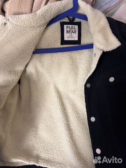 Вельветовая куртка pull&bear