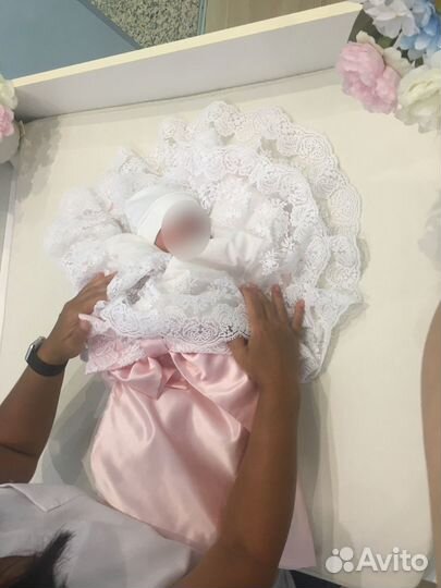 Конверт на выписку летний