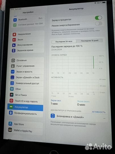 iPad mini 4 64gb cellular (c sim)